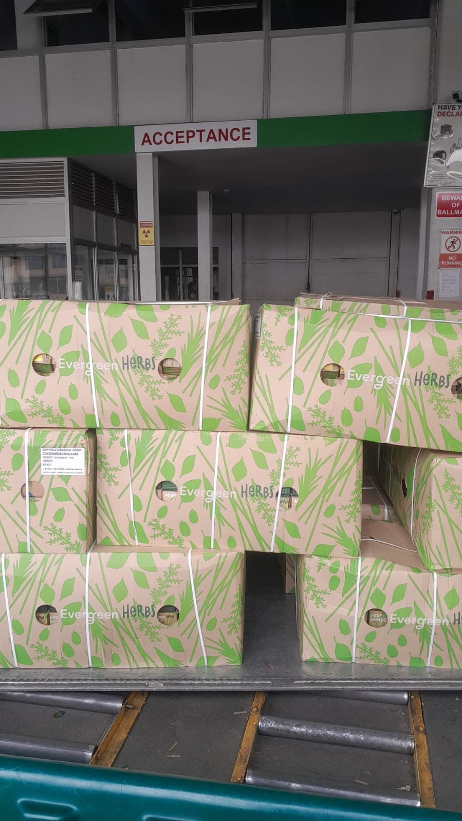 Cold chain warehouse