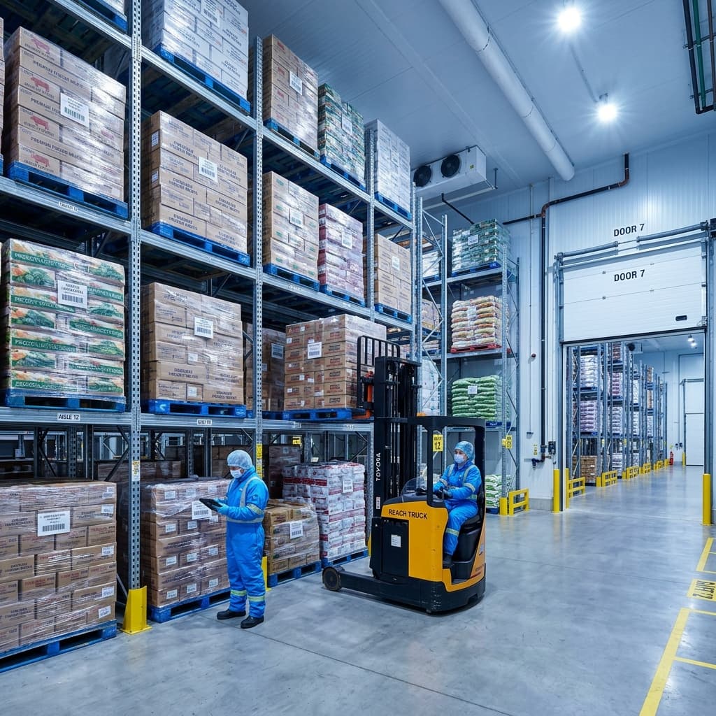 Cold chain warehouse