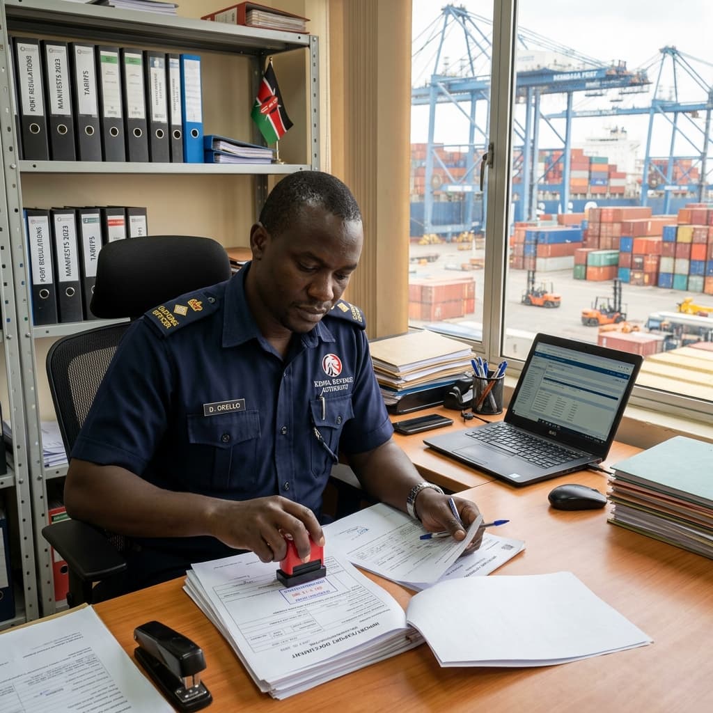 Customs clearance documentation