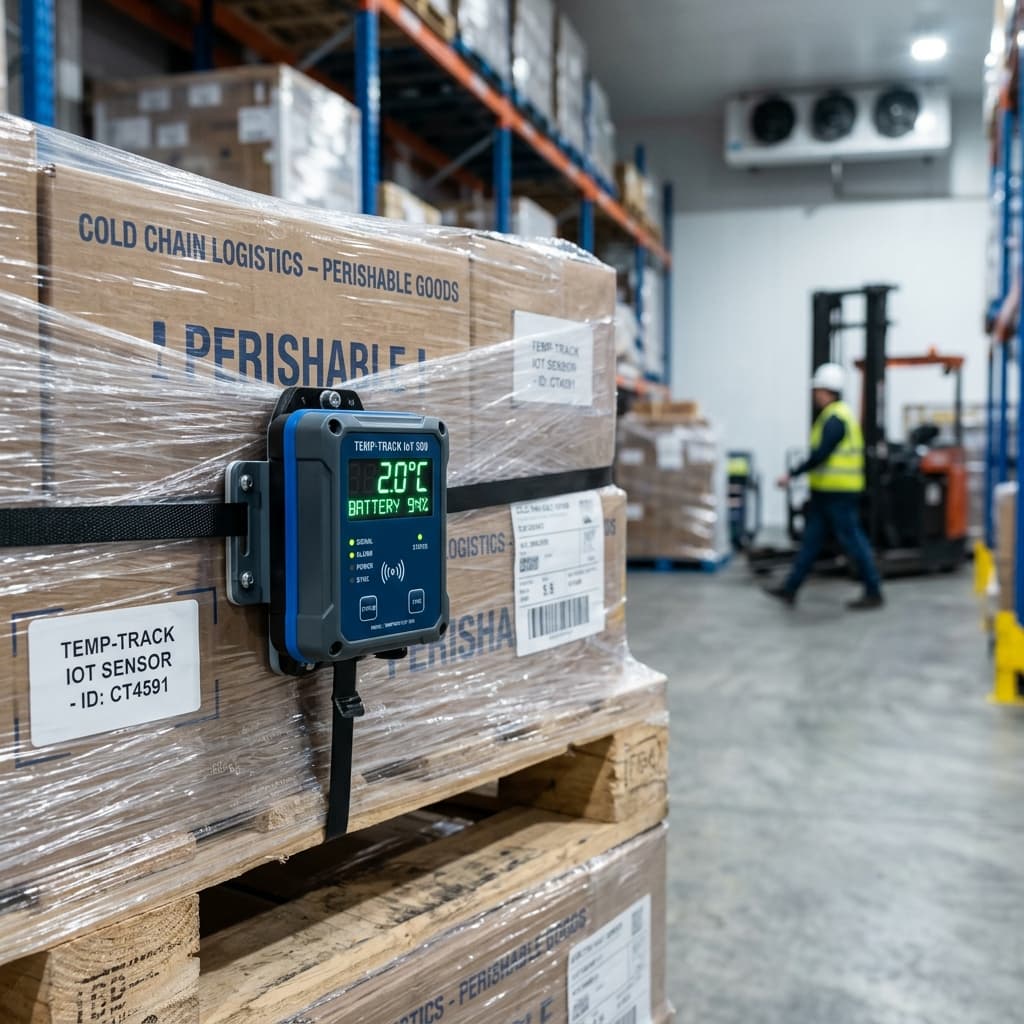 Temperature monitoring IoT device